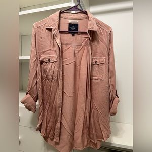 American Eagle Boyfriend Fit Button Down